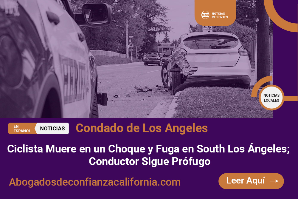 Choque y Fuga en South Los Angeles