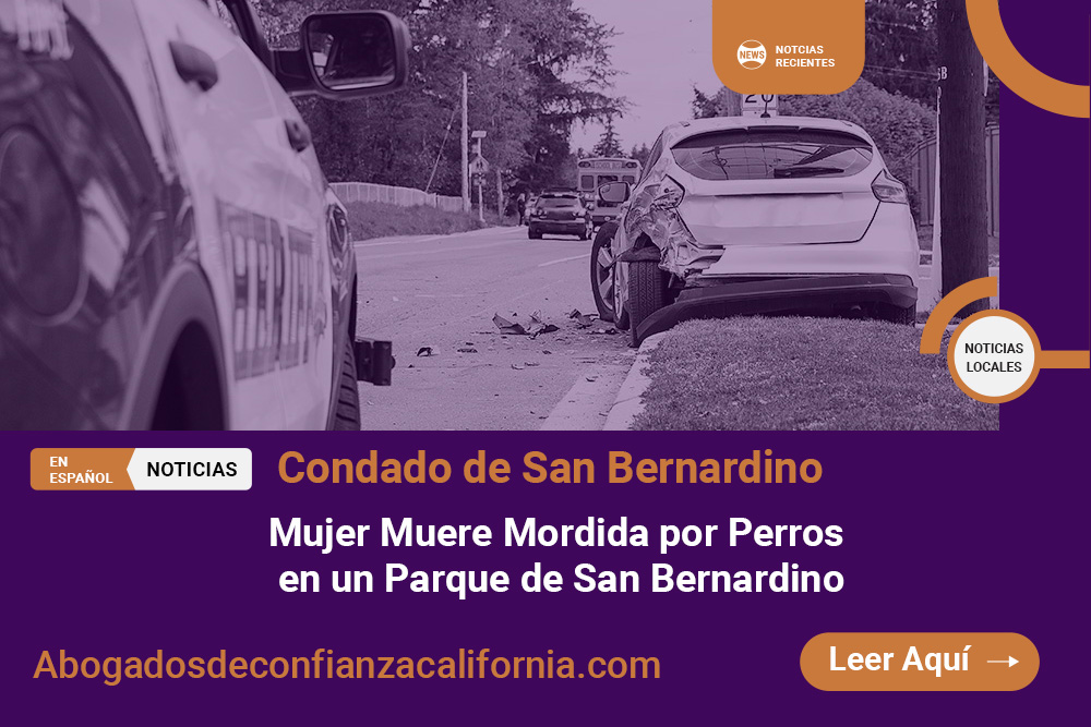 Mordida por Perros en San Bernardino