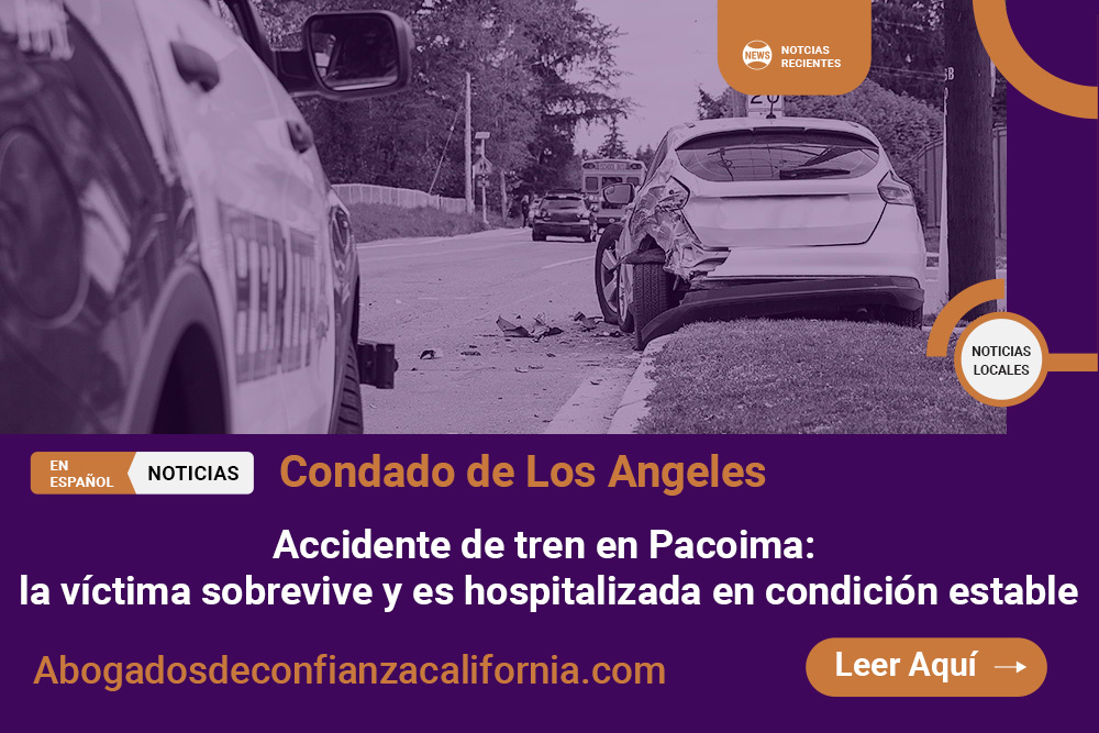 Accidente de tren en Pacoima